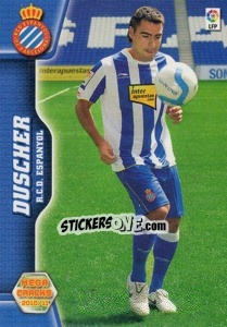 Sticker Duscher - Liga BBVA 2010-2011. Megacracks n. 493 - Panini