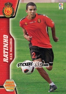 Sticker Ratinho - Liga BBVA 2010-2011. Megacracks n. 497 - Panini