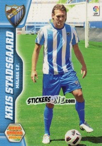 Sticker Kris Stadsgaard - Liga BBVA 2010-2011. Megacracks n. 500 - Panini