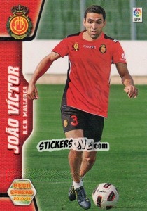 Sticker Joao Victor - Liga BBVA 2010-2011. Megacracks - Panini