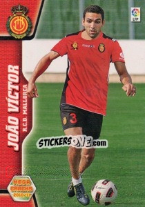 Sticker Joao Victor - Liga BBVA 2010-2011. Megacracks n. 501 - Panini