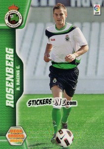 Cromo Rosenberg - Liga BBVA 2010-2011. Megacracks - Panini