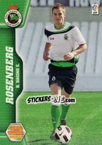 Figurina Rosenberg - Liga BBVA 2010-2011. Megacracks - Panini