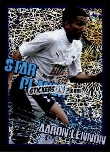 Sticker Aaron Lennon - English Premier League 2006-2007. Kick off
 n. 165 - Merlin
