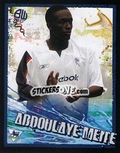 Sticker Abdoulaye Meite - English Premier League 2006-2007. Kick off
 n. 33 - Merlin