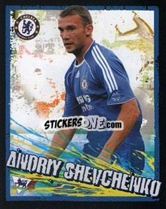 Sticker Andriy Shevchenko - English Premier League 2006-2007. Kick off
 n. 61 - Merlin