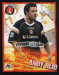 Sticker Andy Reid - English Premier League 2006-2007. Kick off
 n. 46 - Merlin