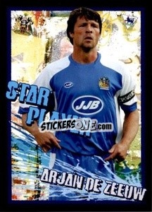 Sticker Arjan de Zeeuw - English Premier League 2006-2007. Kick off
 n. 195 - Merlin