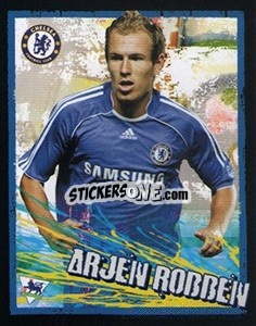 Sticker Arjen Robben - English Premier League 2006-2007. Kick off
 n. 56 - Merlin