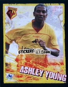 Sticker Ashley Young - English Premier League 2006-2007. Kick off
 n. 180 - Merlin