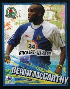 Sticker Benni McCarthy - English Premier League 2006-2007. Kick off
 n. 31 - Merlin