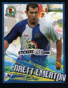 Sticker Brett Emerton - English Premier League 2006-2007. Kick off
 n. 29 - Merlin