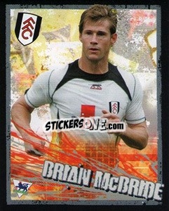 Sticker Brian McBride - English Premier League 2006-2007. Kick off
 - Merlin