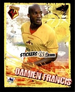 Sticker Damien Francis - English Premier League 2006-2007. Kick off
 n. 177 - Merlin