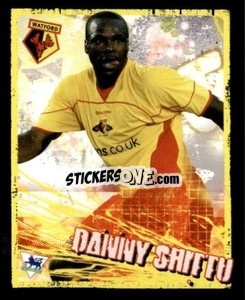 Sticker Danny Shittu - English Premier League 2006-2007. Kick off
 - Merlin