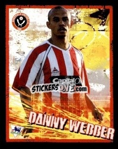 Sticker Danny Webber - English Premier League 2006-2007. Kick off
 n. 159 - Merlin