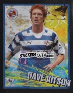 Sticker Dave Kitson - English Premier League 2006-2007. Kick off
 n. 150 - Merlin