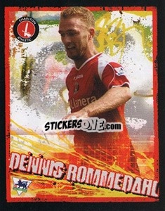 Sticker Dennis Rommedahl - English Premier League 2006-2007. Kick off
 - Merlin