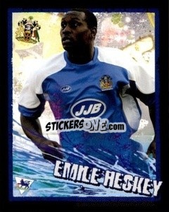 Sticker Emile Heskey - English Premier League 2006-2007. Kick off
 n. 201 - Merlin