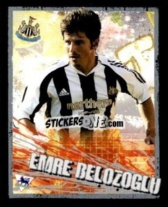 Sticker Emre Belozoglu - English Premier League 2006-2007. Kick off
 n. 129 - Merlin
