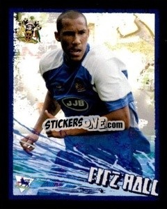 Cromo Fitz Hall - English Premier League 2006-2007. Kick off
 - Merlin