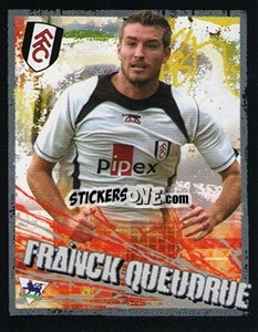 Sticker Franck Quedrue - English Premier League 2006-2007. Kick off
 n. 77 - Merlin