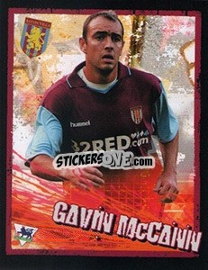 Sticker Gavin McCann - English Premier League 2006-2007. Kick off
 - Merlin