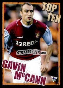 Sticker Gavin Mccann (Aston Villa) - English Premier League 2006-2007. Kick off
 - Merlin
