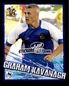 Sticker Graham Kavanagh - English Premier League 2006-2007. Kick off
 n. 197 - Merlin