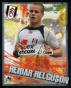 Sticker Heidar Helguson - English Premier League 2006-2007. Kick off
 n. 80 - Merlin
