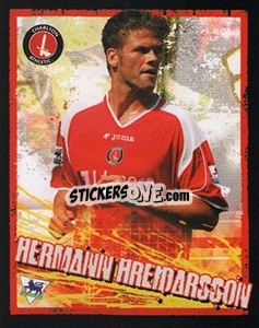 Sticker Hermann Hreidarsson - English Premier League 2006-2007. Kick off
 n. 44 - Merlin