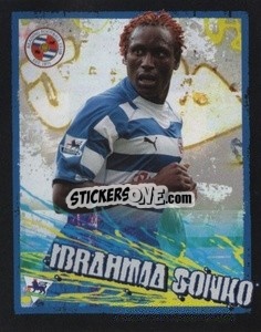 Sticker Ibrahima Sonko - English Premier League 2006-2007. Kick off
 - Merlin