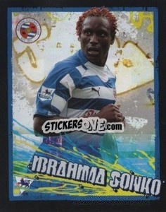 Sticker Ibrahima Sonko - English Premier League 2006-2007. Kick off
 n. 144 - Merlin