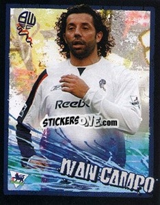 Sticker Ivan Campo - English Premier League 2006-2007. Kick off
 - Merlin