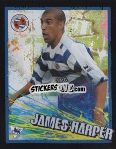 Sticker James Harper - English Premier League 2006-2007. Kick off
 n. 148 - Merlin