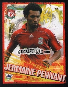 Sticker Jermaine Pennant - English Premier League 2006-2007. Kick off
 n. 86 - Merlin