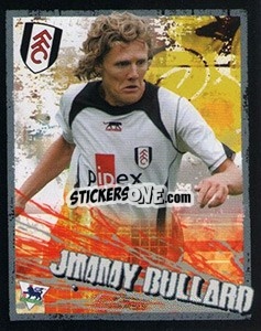 Sticker Jimmy Bullard - English Premier League 2006-2007. Kick off
 - Merlin