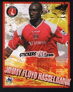 Sticker Jimmy Floyd Hasselbaink - English Premier League 2006-2007. Kick off
 - Merlin