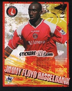 Sticker Jimmy Floyd Hasselbaink - English Premier League 2006-2007. Kick off
 n. 51 - Merlin