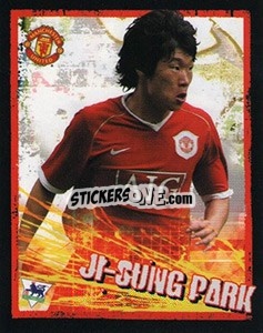 Sticker Ji-Sung Park - English Premier League 2006-2007. Kick off
 - Merlin
