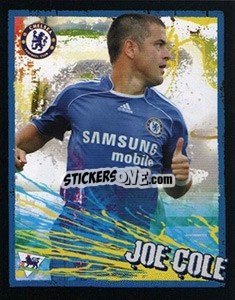 Cromo Joe Cole - English Premier League 2006-2007. Kick off
 - Merlin