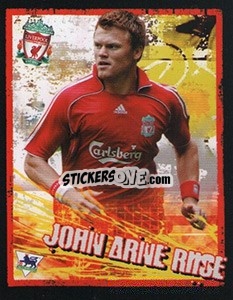 Sticker John Arne Riise - English Premier League 2006-2007. Kick off
 n. 87 - Merlin