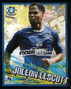 Sticker Joleon Lescott - English Premier League 2006-2007. Kick off
 n. 66 - Merlin