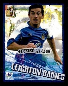 Sticker Leighton Baines - English Premier League 2006-2007. Kick off
 - Merlin