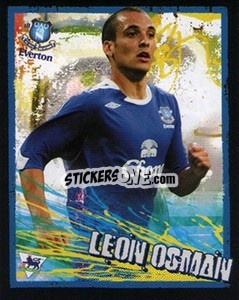 Cromo Leon Osman - English Premier League 2006-2007. Kick off
 - Merlin