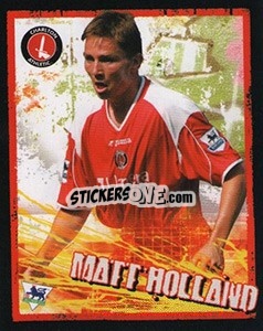 Sticker Matt Holland - English Premier League 2006-2007. Kick off
 - Merlin