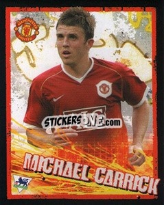 Sticker Michael Carrick - English Premier League 2006-2007. Kick off
 - Merlin