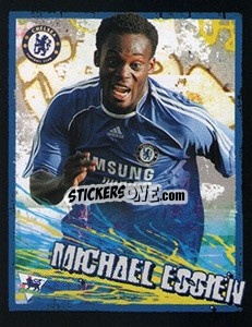 Sticker Michael Essien - English Premier League 2006-2007. Kick off
 n. 54 - Merlin