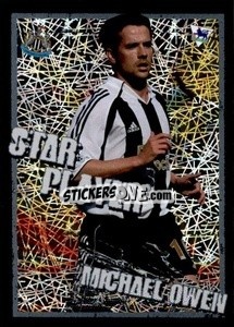 Sticker Michael Owen - English Premier League 2006-2007. Kick off
 n. 125 - Merlin