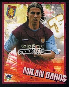 Sticker Milan Baros - English Premier League 2006-2007. Kick off
 n. 21 - Merlin